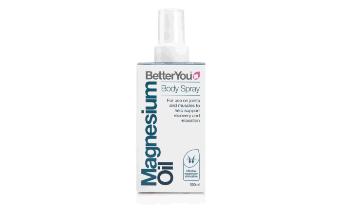 BetterYou Magnesium Oil Original Spray 100ml BetterYou Magnesium Oil Original Spray 100ml