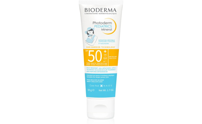 Bioderma Photoderm Pediatrics Mineral Sunscreen for Kids SPF50+ 50g Bioderma Photoderm Pediatrics Mineral Sunscreen for Kids SPF50+ 50g