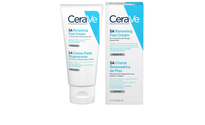 CeraVe SA Renewing Foot Cream 88ml CeraVe SA Renewing Foot Cream 88ml
