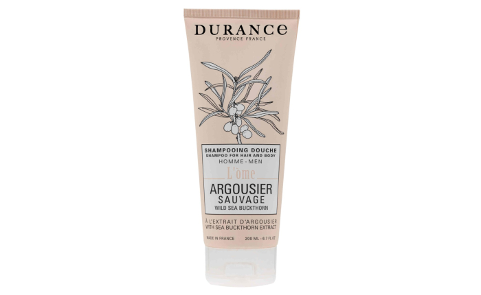 Durance Hair & Body Shampoo with Wild Sea Buckthorn 200ml