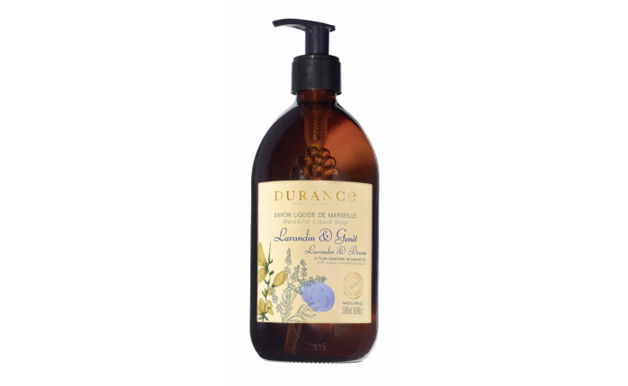 Durance Liquid Marseille Soap Lavender & Broom 500ml Durance Liquid Marseille Soap Lavender & Broom 500ml