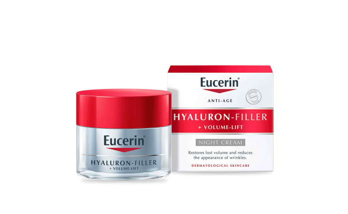 Eucerin Hyaluron-Filler + Volume-Lift Night Cream 50ml Eucerin Hyaluron-Filler + Volume-Lift Night Cream 50ml