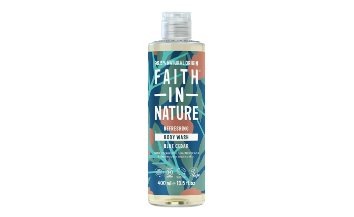 Faith in Nature Blue Cedar Body Wash 400ml Faith in Nature Blue Cedar Body Wash 400ml