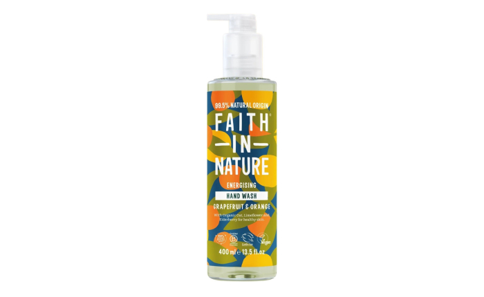 Faith in Nature Grapefruit & Orange Hand Wash 400ml Faith in Nature Grapefruit & Orange Hand Wash 400ml