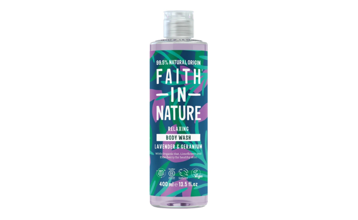 Faith in Nature Lavender & Geranium Body Wash 400ml Faith in Nature Lavender & Geranium Body Wash 400ml