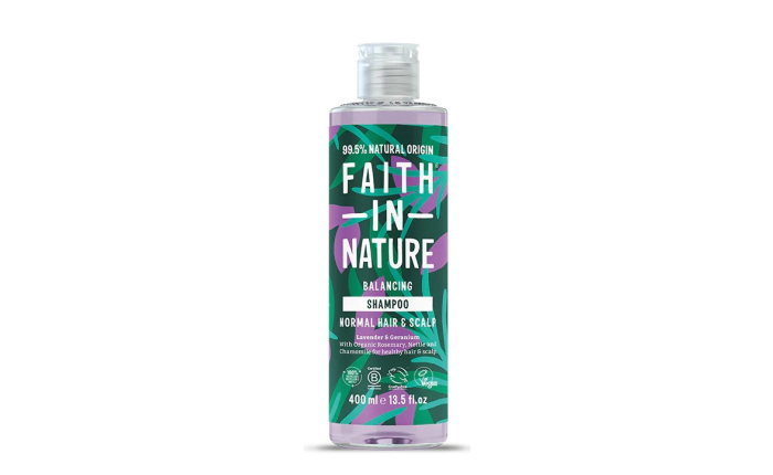 Faith in Nature Lavender & Geranium Shampoo 400ml Faith in Nature Lavender & Geranium Shampoo 400ml