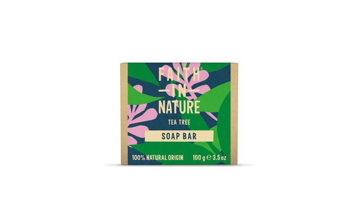 Faith in Nature Tea Tree Soap Bar 100g Faith in Nature Tea Tree Soap Bar 100g