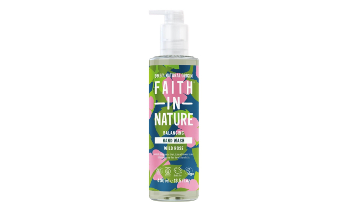 Faith in Nature Wild Rose Hand Wash 400ml Faith in Nature Wild Rose Hand Wash 400ml