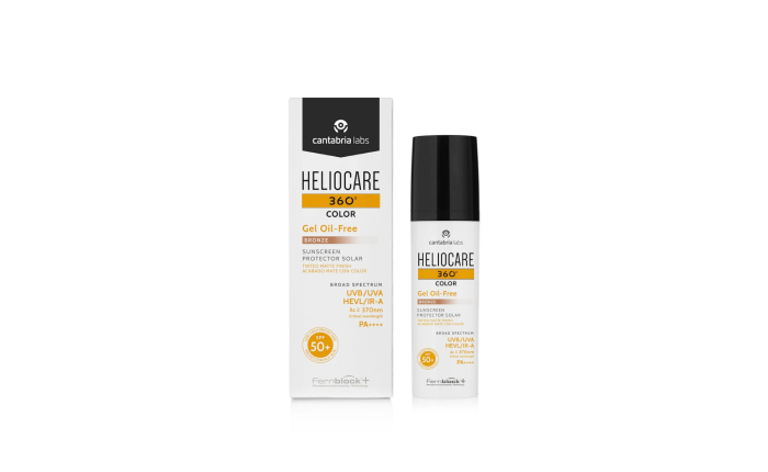 Heliocare 360° Gel Oil-Free Colour Sunscreen SPF50 Bronze 50ml Heliocare 360° Gel Oil-Free Colour Sunscreen SPF50 Bronze 50ml