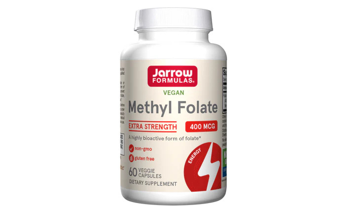 Jarrow Formulas Methyl Folate 400mcg 60 Vcaps