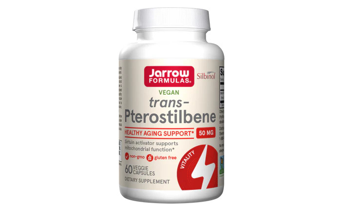 Jarrow Formulas trans-Pterostilbene 50mg 60 Vcaps Jarrow Formulas trans-Pterostilbene 50mg 60 Vcaps