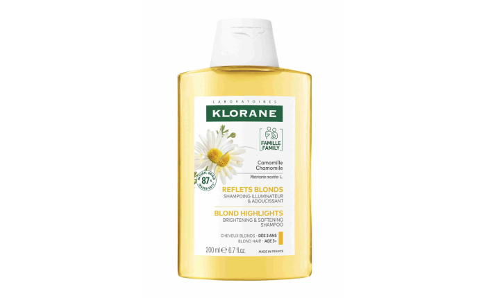 Klorane Brightening Shampoo with Chamomile for Blonde Hair 200ml Klorane Brightening Shampoo with Chamomile for Blonde Hair 200ml