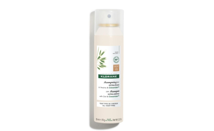 Klorane Extra-Gentle Tinted Dry Shampoo with Oat Milk & Ceramide for Dark Hair 150ml Klorane Extra-Gentle Tinted Dry Shampoo with Oat Milk & Ceramide for Dark Hair 150ml