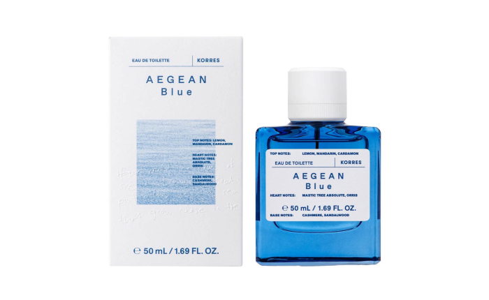 Korres Aegean Blue Eau De Toilette 50ml Korres Aegean Blue Eau De Toilette 50ml
