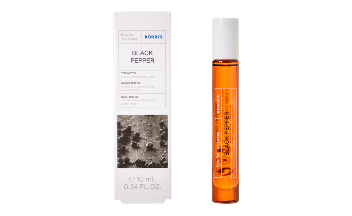 Korres Black Pepper Eau De Toilette 10ml Korres Black Pepper Eau De Toilette 10ml