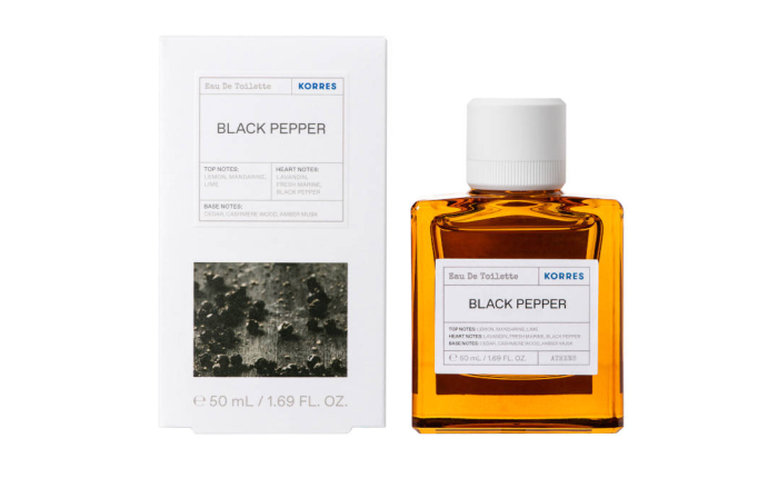 Korres Black Pepper Eau De Toilette 50ml Korres Black Pepper Eau De Toilette 50ml