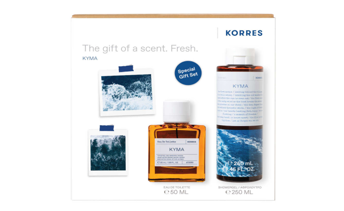 Korres Kyma Eau De Toilette 50ml & Shower Gel 250ml Gift Set