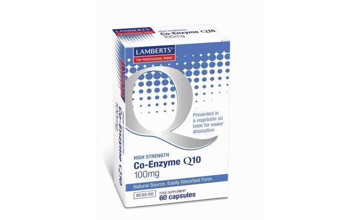 Lamberts Co-Enzyme Q10 100mg 60 Capsules Lamberts Co-Enzyme Q10 100mg 60 Capsules