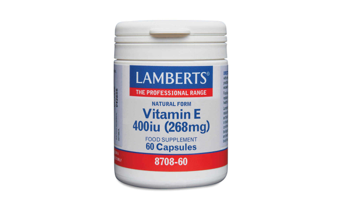 Lamberts Natural Vitamin E 400iu 60 Capsules Lamberts Natural Vitamin E 400iu 60 Capsules