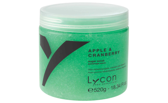 Lycon Apple & Cranberry Sugar Scrub 520g
