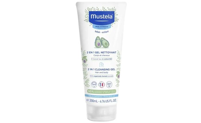 Mustela 2 in 1 Cleansing Gel for Hair and Body 200ml 
