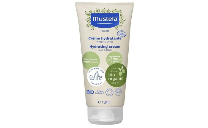 Mustela Bio Organic Hydrating Cream for Face & Body 150ml Mustela Bio Organic Hydrating Cream for Face & Body 150ml