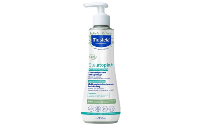 Mustela Stelatopia+ Lipid-Replenishing Anti-Itching Cream 300ml Mustela Stelatopia+ Lipid-Replenishing Anti-Itching Cream 300ml