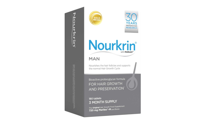 Nourkrin Man 180 Tablets (3 Month Supply)
