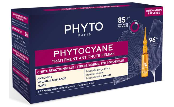 Phyto CYANE Reactional Treatment For Hair Loss For Women 12 x 5ml Phyto CYANE Reactional Treatment For Hair Loss For Women 12 x 5ml