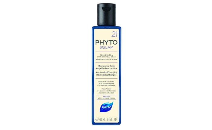 Phyto PhytoSQUAM Anti-dandruff purifying shampoo 200ml
