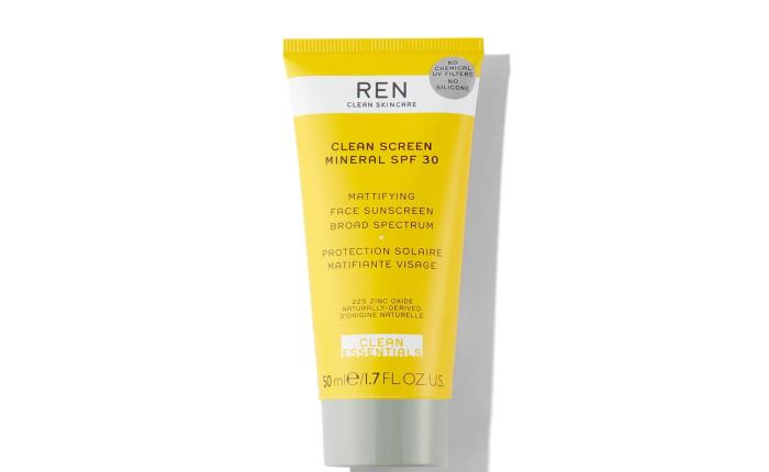 REN Clean Screen Mineral Mattifying Face Sunscreen SPF30 50ml REN Clean Screen Mineral Mattifying Face Sunscreen SPF30 50ml