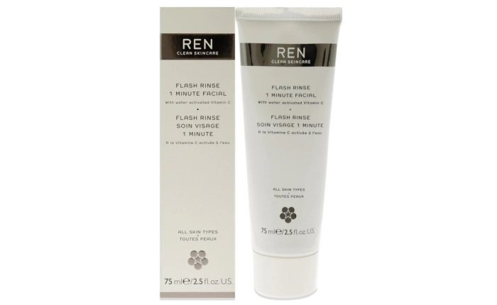 REN Flash Rinse 1 Minute Facial 75ml REN Flash Rinse 1 Minute Facial 75ml