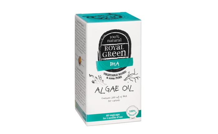Royal Green Algae Oil 60 Vcaps 