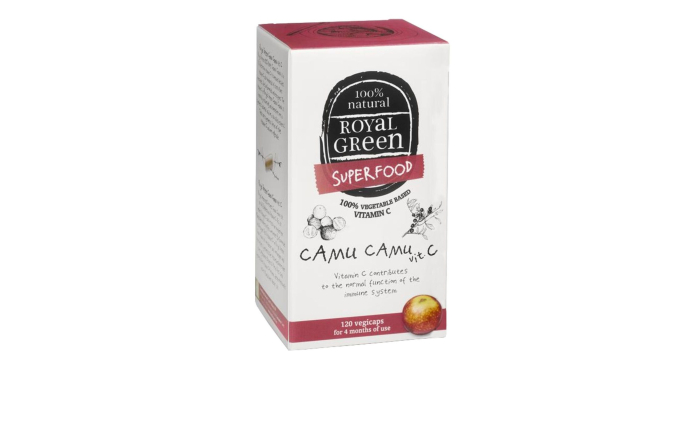 Royal Green Camu Camu Vitamin C 120 Vcaps Royal Green Camu Camu Vitamin C 120 Vcaps