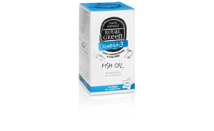 Royal Green Fish Oil 30 Softgels Royal Green Fish Oil 30 Softgels