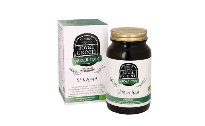 Royal Green Spirulina 60 Tablets Royal Green Spirulina 60 Tablets