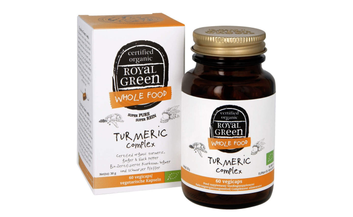Royal Green Turmeric Complex Bio 60 Vegicaps Royal Green Turmeric Complex Bio 60 Vegicaps