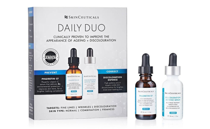SkinCeuticals Daily Duo Phloretin CF + Discolouration Defence Kit for Combination and Discolouration-Prone Skin SkinCeuticals Daily Duo Phloretin CF + Discolouration Defence Kit for Combination and Discolouration-Prone Skin