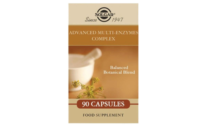 Solgar Advanced Multi Enzyme Complex 90 Vegetable Capsules Solgar Advanced Multi Enzyme Complex 90 Vegetable Capsules