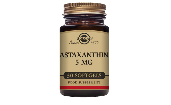 Solgar Astaxanthin 5 mg 30 Softgels Solgar Astaxanthin 5 mg 30 Softgels