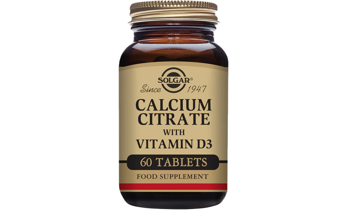 Solgar Calcium Citrate with Vitamin D3 60 Tablets Solgar Calcium Citrate with Vitamin D3 60 Tablets