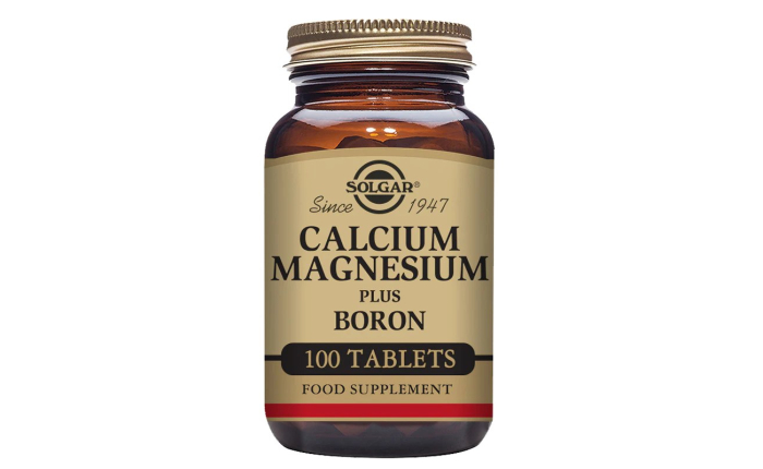 Solgar Calcium Magnesium Plus Boron 100 Tablets Solgar Calcium Magnesium Plus Boron 100 Tablets