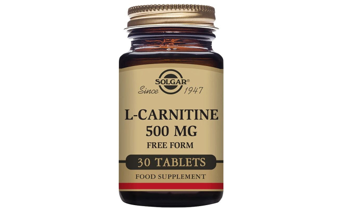 Solgar L-Carnitine 500 mg 30 Tablets Solgar L-Carnitine 500 mg 30 Tablets