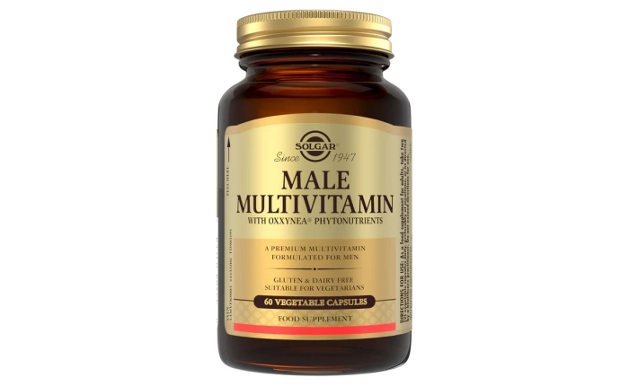 Solgar Male Multiple Multivitamin 60 Vegetable Capsules Solgar Male Multiple Multivitamin 60 Vegetable Capsules