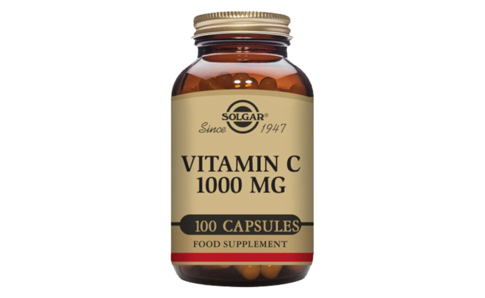 Solgar Vitamin C 1000mg 100 Vegetable Capsules