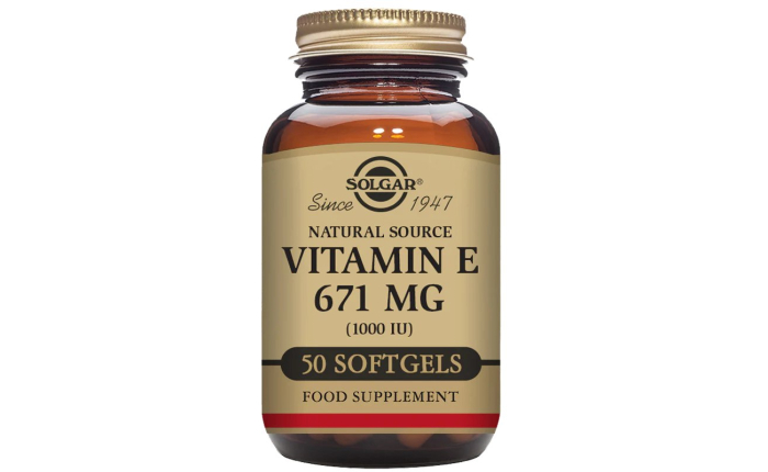 Solgar Vitamin E 671 mg (1000 IU) 50 Softgels