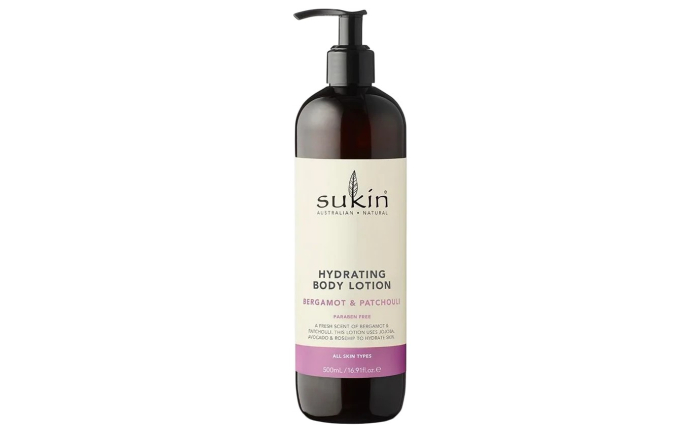 Sukin Hydrating Body Lotion Bergamot and Patchouli 500ml Sukin Hydrating Body Lotion Bergamot and Patchouli 500ml