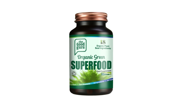 The Good Guru Organic Green SuperFood 90 Caps The Good Guru Organic Green SuperFood 90 Caps