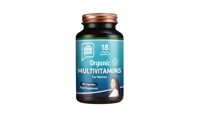 The Good Guru Organic MultiVitamins for Women 90 Caps The Good Guru Organic MultiVitamins for Women 90 Caps