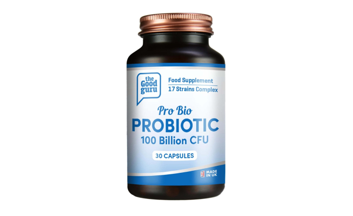 The Good Guru Probiotic 100 Billion CFU 60 Capsules The Good Guru Probiotic 100 Billion CFU 60 Capsules